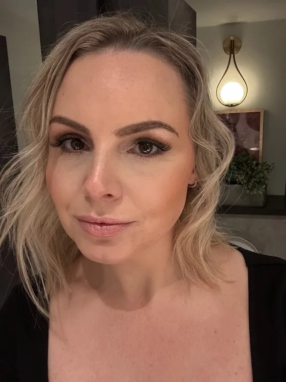 Sophie, smiling confidently after her transformation